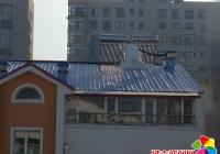 樓頂太陽能漏水結冰 白豐社區協調解決