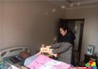 河南街道節前慰問優撫對象 送溫暖上門譜和諧頌歌
