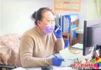 煙廠社區副書記金貞姬勇當戰“疫”先鋒