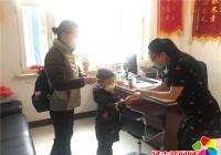 晨光社區母子捐款助力疫情