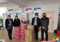 吉林省紫鑫初元藥業向春陽社區捐贈愛心物資