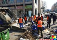 建工街道吹響創城哨，越冬垃圾齊治理