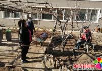 黨員園藝師 清理花壇、美化環境”