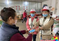 園法社區開展紅十字志愿服務 助力疫情防控
