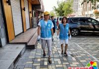 進學機關干部齊上陣助力創建文明城