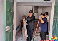 白菊社區清除轄區私搭亂建 助力建設文明家園