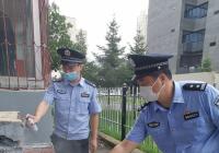 公安干警下沉社區 助力一線促“創城”