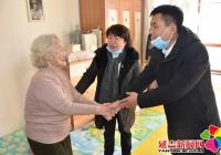 河南街道節前慰問優撫對象 送溫暖上門譜和諧頌歌