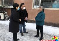 州供銷社慰問白樺社區低保戶