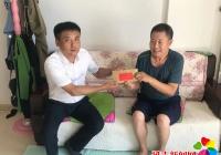 河南街道領導班子迎“八一”慰問優撫對象 濃濃關懷暖人心