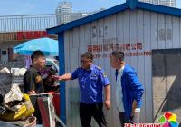 河南街道碧水社區聯合執法大隊開展“清理轄區垃圾 共建美好家園”主題黨日活動