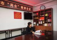 河南街道白玉社區召開傳達學習市“兩會”精神會議