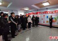 白山市江源區委組織部一行到建工街道考察學習