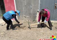 助力建設文明城 美化環境迎州慶