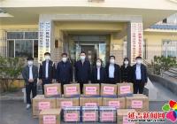 州審計局向新興街道民和社區捐贈防疫物資解決防疫需求